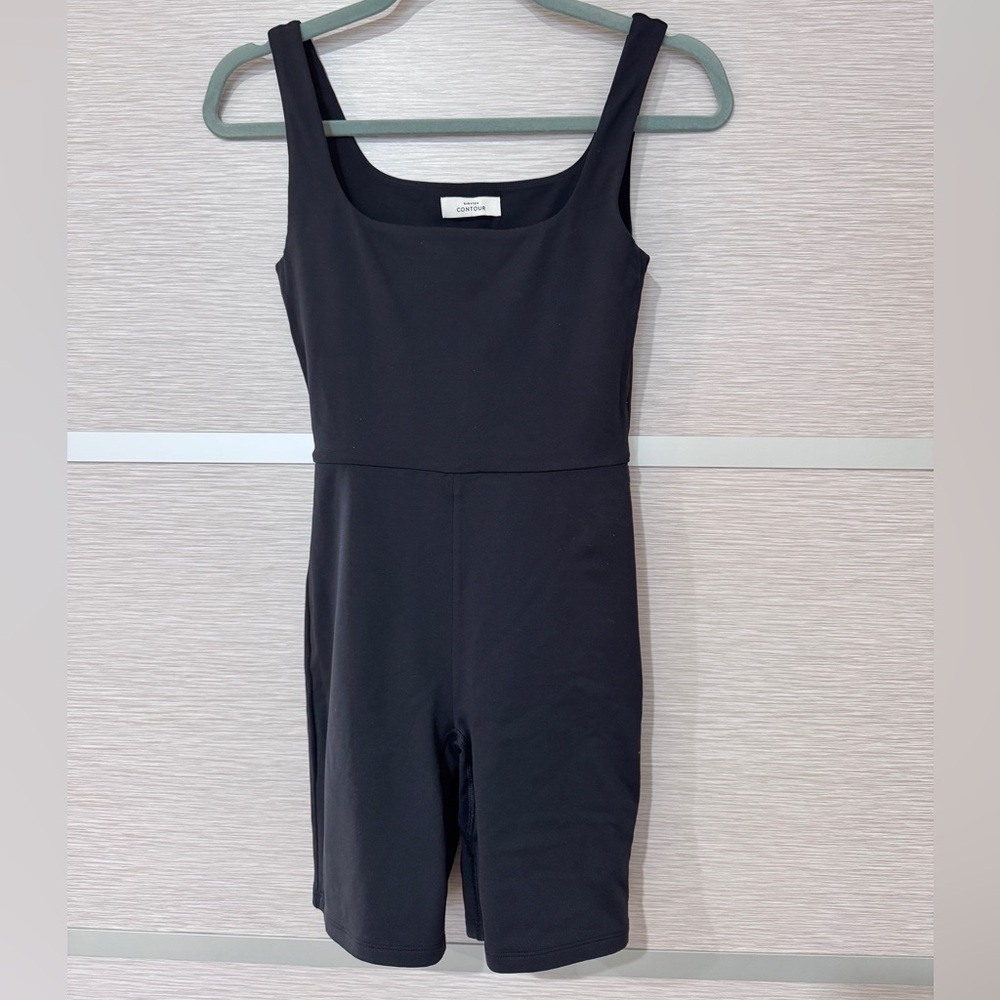 Babaton Contour Bodysuit Black Shorts In Size SMALL